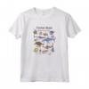 HapTiger Pixar Finding Nemo Fish Guide Maglietta - Officially Licensed Apparel for Fans - Just Keep Swimming Design