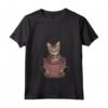 Donna Pixie-bob Gatto in Tasca Amante dei Gatti - Maglietta con Collo a V per Regalo a Mamma Gatto o Papà Gattino - Ideale per Amanti degli Animali