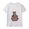 Donna Pixie-bob Gatto in Tasca Amante dei Gatti - Maglietta con Collo a V per Regalo a Mamma Gatto o Papà Gattino - Ideale per Amanti degli Animali