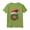 Pixie Bob Cat Christmas Graphic Tee - Maglia a Manica per Uomo e Donna - Regalo Divertente di Natale per Tutta la Famiglia