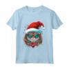 Pixie Bob Cat Christmas Graphic Tee - Maglia a Manica per Uomo e Donna - Regalo Divertente di Natale per Tutta la Famiglia