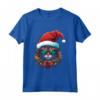 Pixie Bob Cat Christmas Graphic Tee - Maglia a Manica per Uomo e Donna - Regalo Divertente di Natale per Tutta la Famiglia