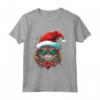 Pixie Bob Cat Christmas Graphic Tee - Maglia a Manica per Uomo e Donna - Regalo Divertente di Natale per Tutta la Famiglia