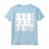 HapTiger Pixar Incredibles 2 Block Text Officially Licensed Maglietta - Perfect for Fans of the Movie