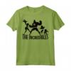 HapTiger Pixar The Incredibles Family Silhouette Maglietta - Official Licensed Apparel for Fans - 15PXIC017WC Included