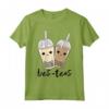 Besteas Boba Drink TShirt Donna Bubble Graphic - Maglietta Divertente da Cucina Asiatica - Regalo Unico per Compleanni e Festività