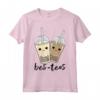 Besteas Boba Drink TShirt Donna Bubble Graphic - Maglietta Divertente da Cucina Asiatica - Regalo Unico per Compleanni e Festività