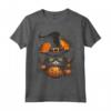 Pixie_Bob Cat Halloween Graphic Tees - T-shirt Uomo Donna Personalizzate per Halloween - Divertente e Vintage