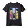 HapTiger Pixar Doorables Rapunzel Mike Stitch Colorful Doors Maglietta - Official Disney Apparel for Fans - Unlock the Magic of Animation