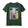 HapTiger Pixar Doorables Rapunzel Mike Stitch Colorful Doors Maglietta - Official Disney Apparel for Fans - Unlock the Magic of Animation