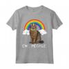Arcobaleno Pixiebob Ew Persone Unicorno Gatto - Maglietta Divertente per Amanti dei Gatti - Ideale come Regalo Unico per Amici e Familiari