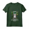 Donna Pixie Bob Cat Happy St Catricks Day St Patricks Day Maglietta con Collo a V - Lucky Charm Cat Lover Gift - Let the Shenanigans Begin!