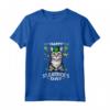 Donna Pixie Bob Cat Happy St Catricks Day St Patricks Day Maglietta con Collo a V - Lucky Charm Cat Lover Gift - Let the Shenanigans Begin!