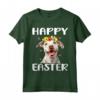Plott Cane Razza Buona Pasqua Maglietta - Design Felice Pasqua per Amanti dei Cani Plott