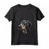 Donna Plott Hound Dog - Maglietta con Collo a V - Great Christmas Present or Birthday Gift for Pet Owner