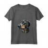 Donna Plott Hound Dog - Maglietta con Collo a V - Great Christmas Present or Birthday Gift for Pet Owner