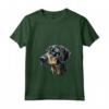 Donna Plott Hound Dog - Maglietta con Collo a V - Great Christmas Present or Birthday Gift for Pet Owner