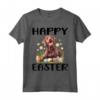 Plott Cane Razza - Happy Easter Maglietta per Uomini, Donne e Bambini - Ideale per Festeggiare la Pasqua con la Famiglia