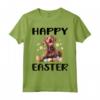 Plott Cane Razza - Happy Easter Maglietta per Uomini, Donne e Bambini - Ideale per Festeggiare la Pasqua con la Famiglia