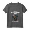 Donna Plott Hound Dog Dad Maglietta con Collo a V - Cute Hand Drawn Art Design - Great Christmas Birthday Gift