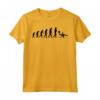 Evoluzione della Pallanuoto - T-shirt Sportiva da Piscina Carina - Ideale Regalo per gli Appassionati di Pallanuoto
