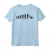 Evoluzione della Pallanuoto - T-shirt Sportiva da Piscina Carina - Ideale Regalo per gli Appassionati di Pallanuoto