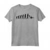 Evoluzione della Pallanuoto - T-shirt Sportiva da Piscina Carina - Ideale Regalo per gli Appassionati di Pallanuoto