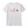 Portoghese Podengo Pequeno + Beer Dog Dad Happy Men Pet Maglietta - Ideale Regalo per Amanti dei Cani e della Birra