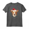 Portoghese Podengo Pequeno Cane Divertente Woofy Natale - Maglietta Semplice per Amanti del Cane - Regalo Unico per Natale
