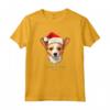 Portoghese Podengo Pequeno Cane Divertente Woofy Natale - Maglietta Semplice per Amanti del Cane - Regalo Unico per Natale