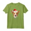 Portoghese Podengo Pequeno Cane Divertente Woofy Natale - Maglietta Semplice per Amanti del Cane - Regalo Unico per Natale