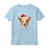 Portoghese Podengo Pequeno Cane Divertente Woofy Natale - Maglietta Semplice per Amanti del Cane - Regalo Unico per Natale