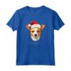 Portoghese Podengo Pequeno Cane Divertente Woofy Natale - Maglietta Semplice per Amanti del Cane - Regalo Unico per Natale