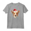 Portoghese Podengo Pequeno Cane Divertente Woofy Natale - Maglietta Semplice per Amanti del Cane - Regalo Unico per Natale