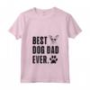 Donna Portoghese Podengo Pequeno Papà - Miglior Cane Papà mai Uomini Maglietta con Collo a V - Regalo Perfetto per Natale, Ringraziamento, Compleanni o San Valentino