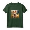 Portoghese Podengo Pequeno - Maglietta Cane Giardino Fiori Pittura - Regalo Personalizzato per Proprietari di Cani