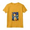 Portoghese Podengo Pequeno Cane Notte Stellata Mamma Maglietta - Regalo Divertente per gli Amanti del Podengo Pequeno - Ideale per Natale o Compleanno