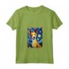 Portoghese Podengo Pequeno Cane Notte Stellata Mamma Maglietta - Regalo Divertente per gli Amanti del Podengo Pequeno - Ideale per Natale o Compleanno