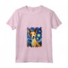 Portoghese Podengo Pequeno Cane Notte Stellata Mamma Maglietta - Regalo Divertente per gli Amanti del Podengo Pequeno - Ideale per Natale o Compleanno