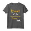 Portoghese Podengo Pequeno Regali - Maglietta Prigioniero della Mia Maglia Podengo Pequeno Portoghese - Ideale per Amanti degli Animali