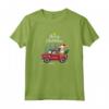 Podengo Pequeno Natale Cane Camion Plaid Divertente Maglietta - Regalo Unico per Amanti del Podengo Pequeno - Acquista Online per Natale