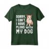 Sorry I Can't I Have Plans With My Portuguese Podengo Pequeno - Programmi Con Il Mio Cane Podenco Portoghese Maglietta - Regalo Divertente per Amanti dei Cani