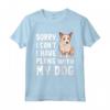 Sorry I Can't I Have Plans With My Portuguese Podengo Pequeno - Programmi Con Il Mio Cane Podenco Portoghese Maglietta - Regalo Divertente per Amanti dei Cani