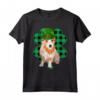 Lucky Treebol San Patrizio Podenco Portoghese Maglietta - Design Divertente per Amanti dei Cani - Ideale per Festeggiare San Patrizio con il tuo Podenco