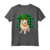 Lucky Treebol San Patrizio Podenco Portoghese Maglietta - Design Divertente per Amanti dei Cani - Ideale per Festeggiare San Patrizio con il tuo Podenco