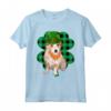 Lucky Treebol San Patrizio Podenco Portoghese Maglietta - Design Divertente per Amanti dei Cani - Ideale per Festeggiare San Patrizio con il tuo Podenco
