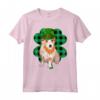 Lucky Treebol San Patrizio Podenco Portoghese Maglietta - Design Divertente per Amanti dei Cani - Ideale per Festeggiare San Patrizio con il tuo Podenco