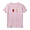 Fragola Portoghese Podengo Pequeno - Heartbeat Amante dei Cani Maglietta - Regalo Divertente per Amanti dei Cani