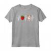 Fragola Portoghese Podengo Pequeno - Heartbeat Amante dei Cani Maglietta - Regalo Divertente per Amanti dei Cani