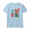 I Love Dog Podengo Portoghese Pequeno Natale Maglietta - Regalo Vacanza per Amanti dei Cani - Acquista Online